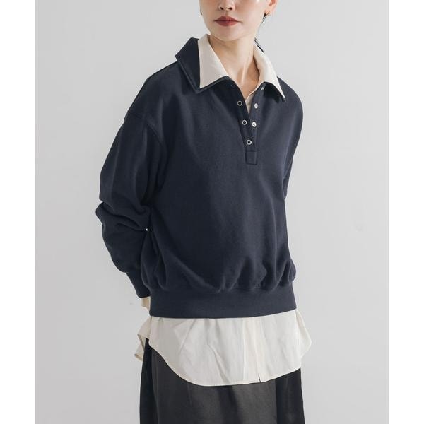 アーバンリサーチ（URBAN RESEARCH）/シャツカラースウェット