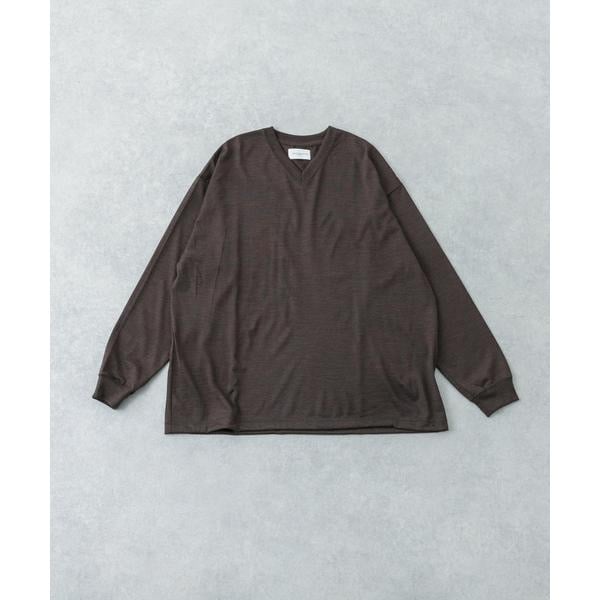 アーバンリサーチ（URBAN RESEARCH）/new basic　WASHABLE MERINO WOOL V−NECK