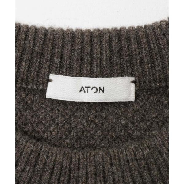 アーバンリサーチ（URBAN RESEARCH）/ATON　LAMBS WOOL C/N SWEATER_6