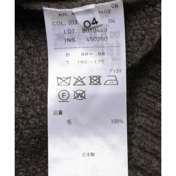 アーバンリサーチ（URBAN RESEARCH）/ATON　LAMBS WOOL C/N SWEATER_7