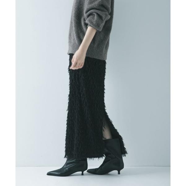 アーバンリサーチ（URBAN RESEARCH）/フリンジジャガードスカート