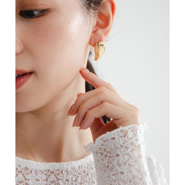 アーバンリサーチ（URBAN RESEARCH）/PHILIPPE AUDIBERT Gail earrings gold