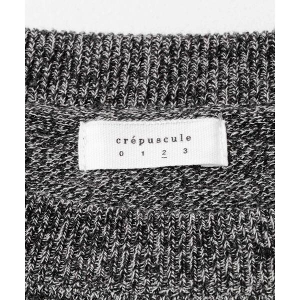 アーバンリサーチ（URBAN RESEARCH）/crepuscule　Co/Ra Moss Stitch Pullover_11