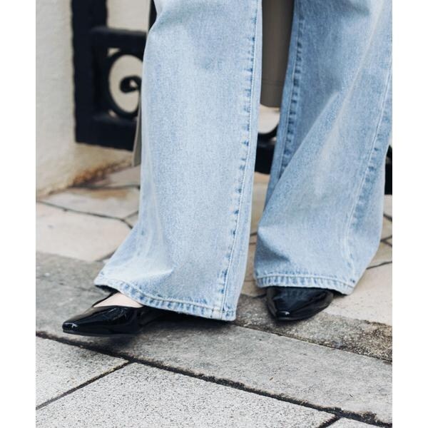 アーバンリサーチ（URBAN RESEARCH）/ポインテッドバックストラップシューズ_4