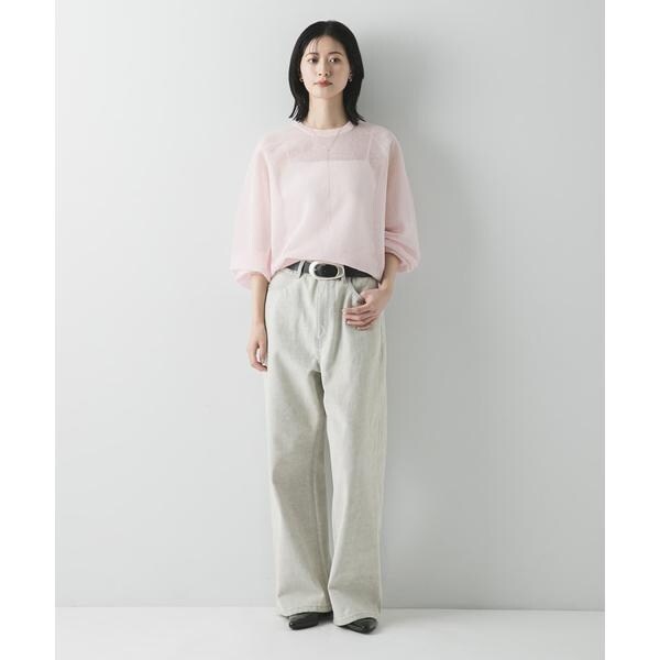アーバンリサーチ（URBAN RESEARCH）/リネン混スポンディッシュニット