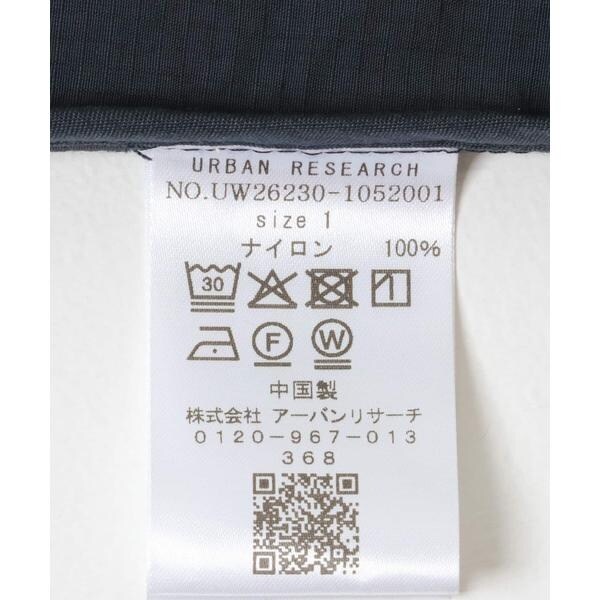 アーバンリサーチ（URBAN RESEARCH）/Wide Dad NYLON DAD VEST 【公式