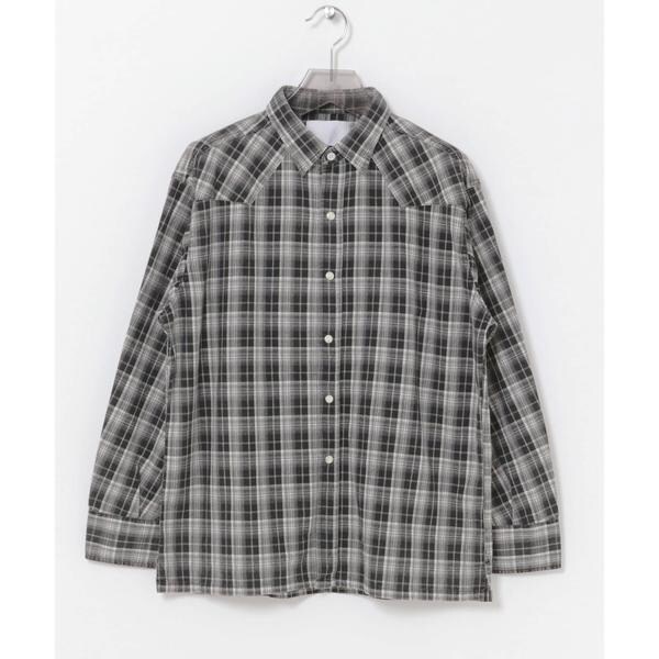 アーバンリサーチ（URBAN RESEARCH）/URBAN RESEARCH iD　FADE CHECK WESTERN SHIRTS_2