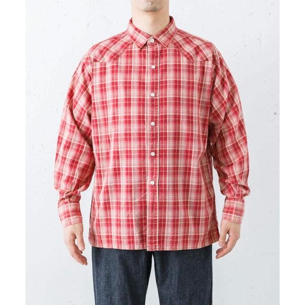 アーバンリサーチ（URBAN RESEARCH）/URBAN RESEARCH iD　FADE CHECK WESTERN SHIRTS_5