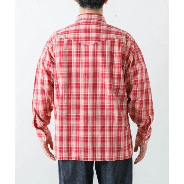 アーバンリサーチ（URBAN RESEARCH）/URBAN RESEARCH iD　FADE CHECK WESTERN SHIRTS_7
