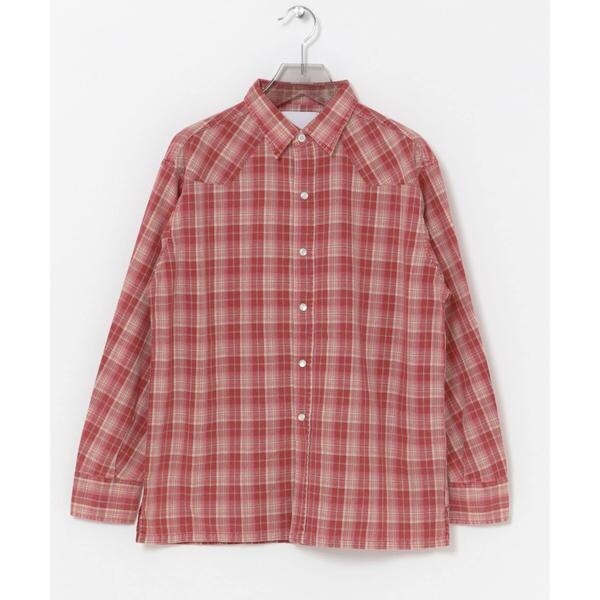 アーバンリサーチ（URBAN RESEARCH）/URBAN RESEARCH iD　FADE CHECK WESTERN SHIRTS_8