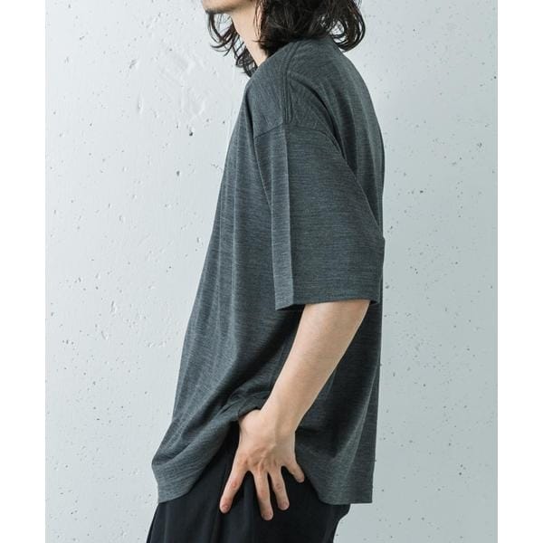 アーバンリサーチ（URBAN RESEARCH）/new basic　WASHABLE MERINO WOOL T−SHIRTS_4