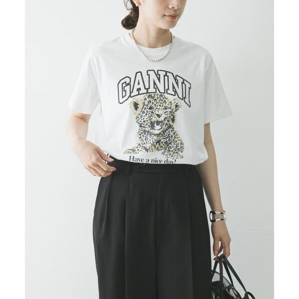アーバンリサーチ（URBAN RESEARCH）/GANNI　LEOPARD RELAXED T−SHIRTS
