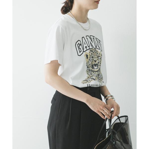アーバンリサーチ（URBAN RESEARCH）/GANNI　LEOPARD RELAXED T−SHIRTS_1
