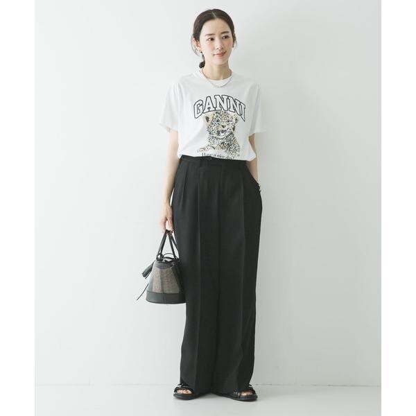 アーバンリサーチ（URBAN RESEARCH）/GANNI　LEOPARD RELAXED T−SHIRTS_3