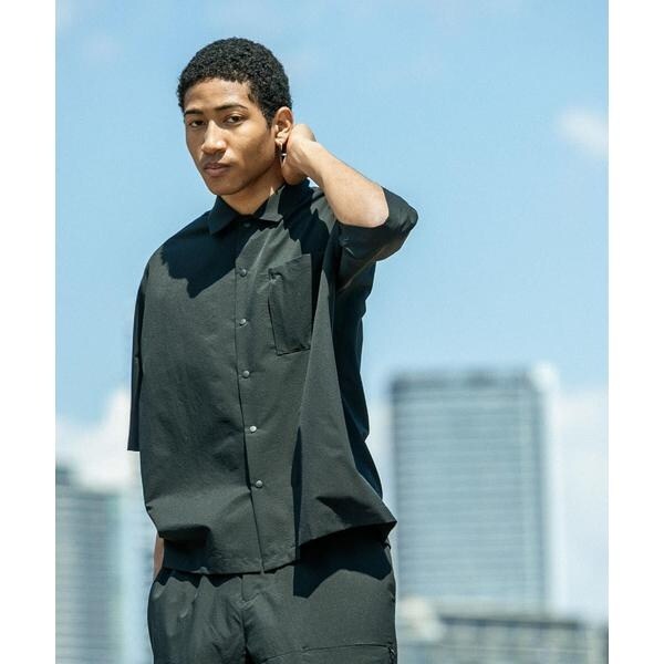 【NEW】アーバンリサーチ（URBAN RESEARCH）/COOL DOTS SHORT−SLEEVE SHIRTS_4