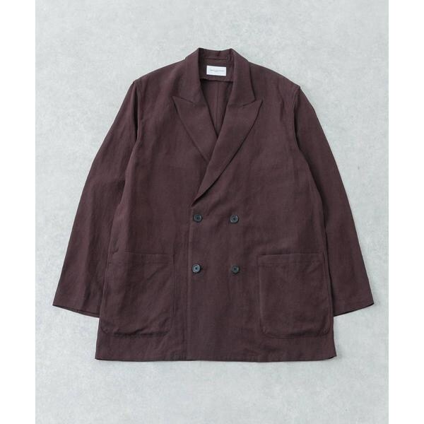 【NEW】アーバンリサーチ（URBAN RESEARCH）/new basic　SILK LINEN DOUBLE SHIRTS JACKET