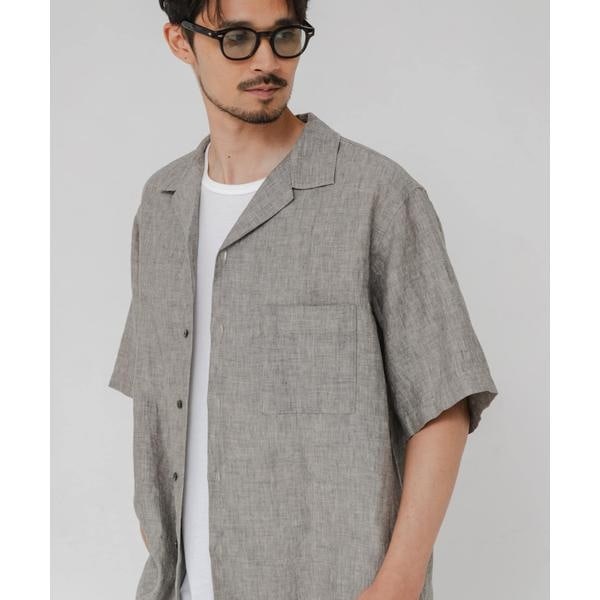 アーバンリサーチ（URBAN RESEARCH）/LINEN CHAMBRAY O/C SHIRTS_1