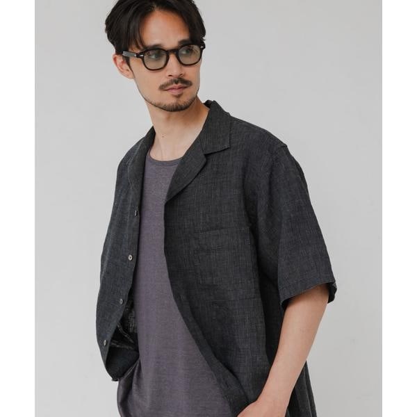 アーバンリサーチ（URBAN RESEARCH）/LINEN CHAMBRAY O/C SHIRTS_2