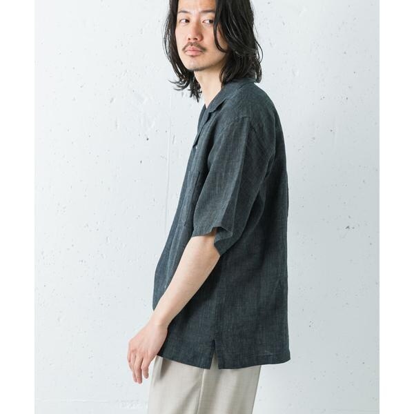 アーバンリサーチ（URBAN RESEARCH）/LINEN CHAMBRAY O/C SHIRTS_9