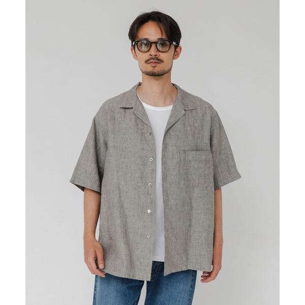 アーバンリサーチ（URBAN RESEARCH）/LINEN CHAMBRAY O/C SHIRTS_13