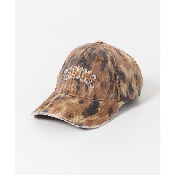 【NEW】アーバンリサーチ（URBAN RESEARCH）/GANNI　PRINT CANVAS CAP