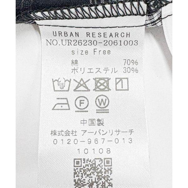 アーバンリサーチ（URBAN RESEARCH）/サッカーチェックワンピース_15