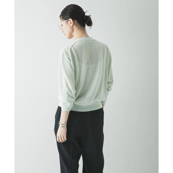 アーバンリサーチ（URBAN RESEARCH）/UVカット加工Vネックカーディガン_13