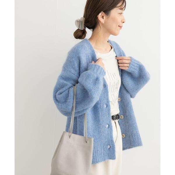 アーバンリサーチ ドアーズ（URBAN RESEARCH DOORS）/アルパカシャギーカーディガン