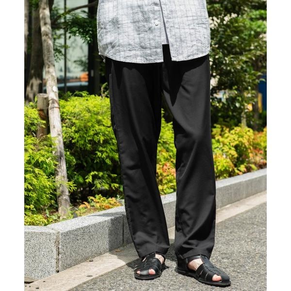 アーバンリサーチ ドアーズ（URBAN RESEARCH DOORS）/『速乾/接触冷感/イージーケア』ウールライクイージートラウザー