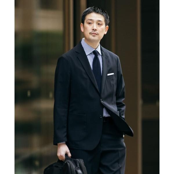 アーバンリサーチドアーズ＊ジャケット＊ネイビー アーバンリサーチドアーズ ツイードVネックロングジャケット ネイビー