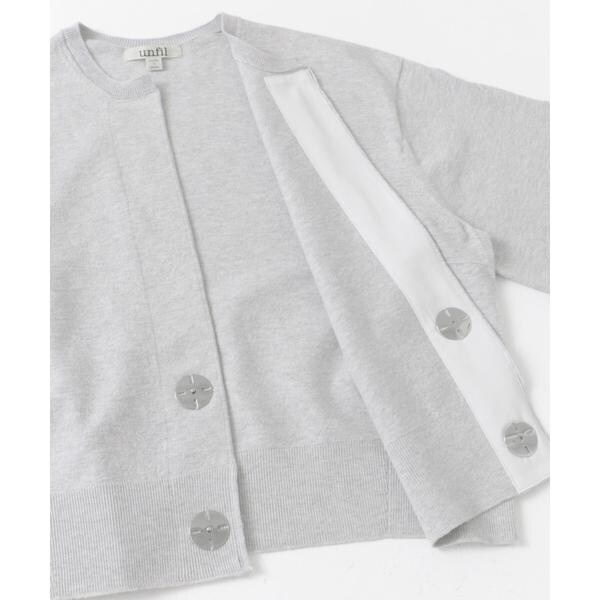 『別注』KHWOPA SPIRIT×DOORS　スラブカーディガン　ドアーズ URBAN RESEARCH DOORS｜『別注』KHWOPA SPIRIT×DOORS スラブ