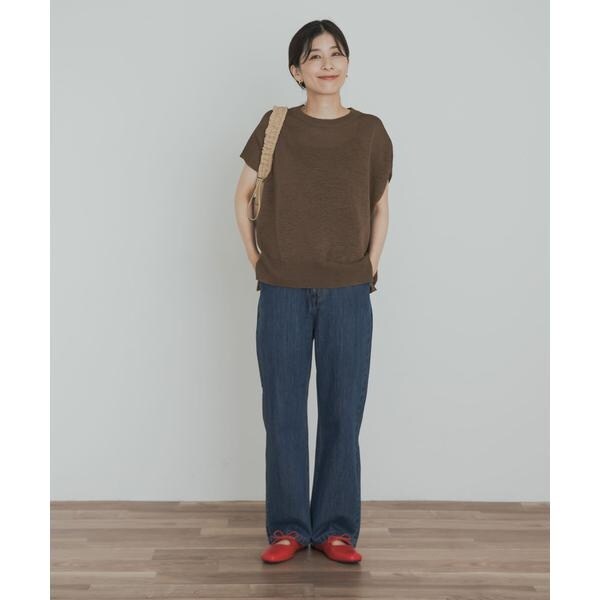 アーバンリサーチ ドアーズ（URBAN RESEARCH DOORS）/『3サイズ展開』デニムワイドパンツ_10