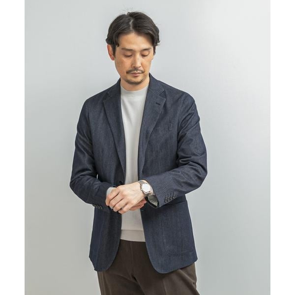 アーバンリサーチ ドアーズ（URBAN RESEARCH DOORS）/LIFE STYLE TAILOR　デニムライクニットジャケット