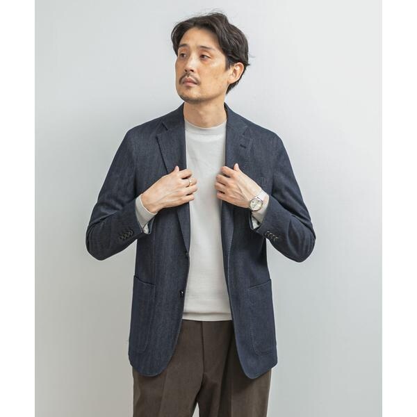 アーバンリサーチ ドアーズ（URBAN RESEARCH DOORS）/LIFE STYLE TAILOR　デニムライクニットジャケット_2