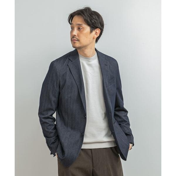 アーバンリサーチ ドアーズ（URBAN RESEARCH DOORS）/LIFE STYLE TAILOR　デニムライクニットジャケット_4