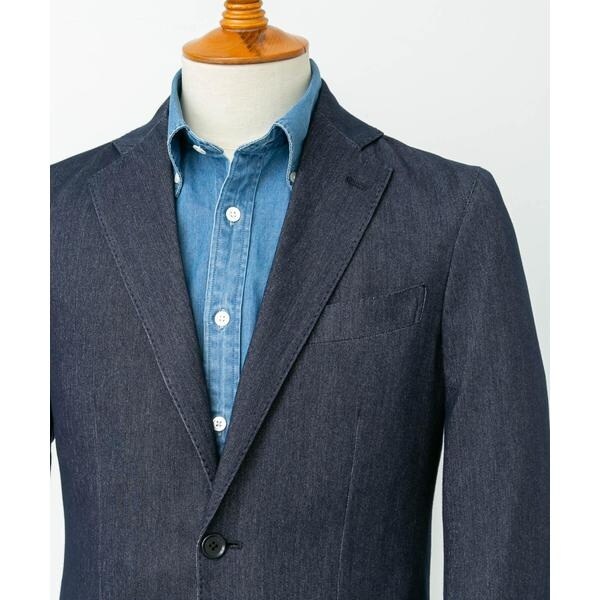 アーバンリサーチ ドアーズ（URBAN RESEARCH DOORS）/LIFE STYLE TAILOR　デニムライクニットジャケット_11