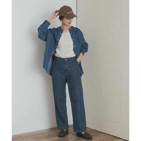 アーバンリサーチ ドアーズ（URBAN RESEARCH DOORS）/デニムバンドカラーシャツ_8