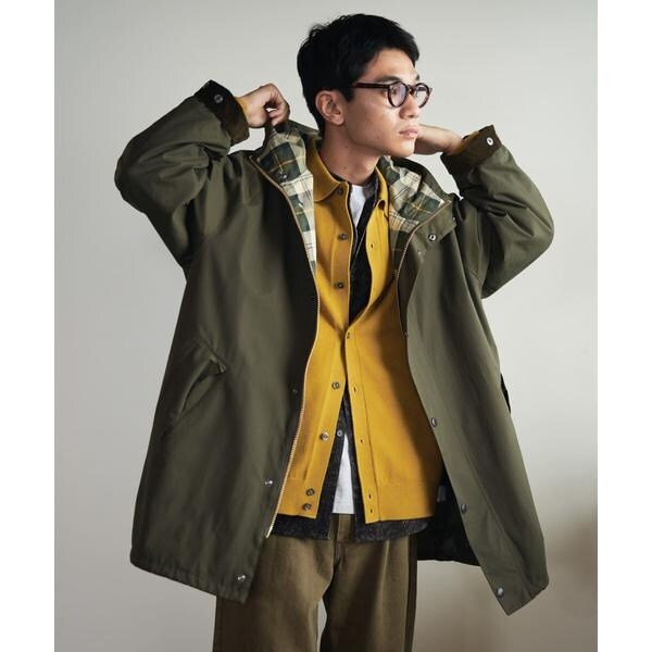 【美品】Barbour バブアー×アーバンリサーチ ジップコート アーバンリサーチ バイヤーズセレクトのバブアー別注コート、オーバー