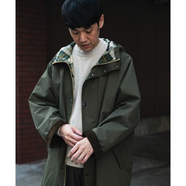 【美品】Barbour バブアー×アーバンリサーチ ジップコート アーバンリサーチ バイヤーズセレクトのバブアー別注コート、オーバー