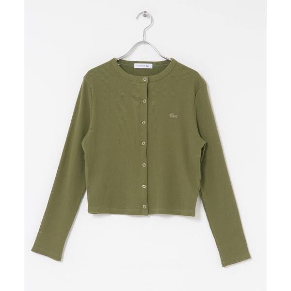 アーバンリサーチ ドアーズ（URBAN RESEARCH DOORS）/LACOSTE　リブジャージカーディガン