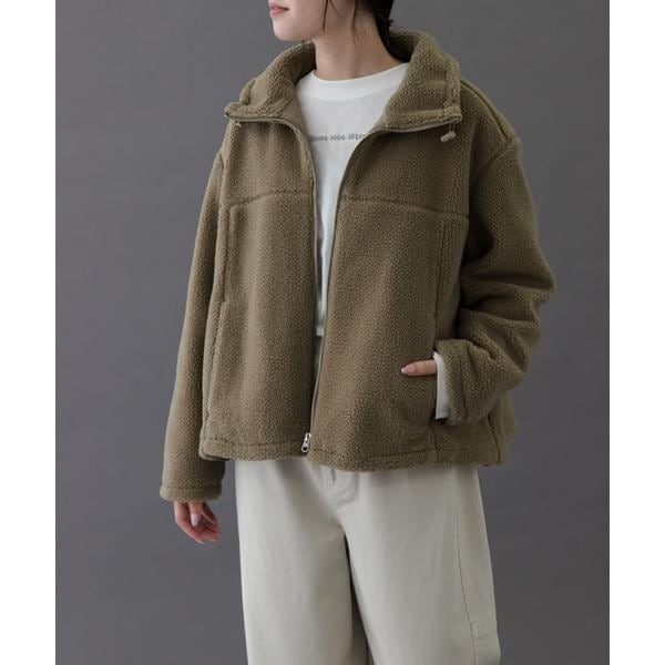 アーバンリサーチ ドアーズ（URBAN RESEARCH DOORS）/FORK&SPOON　スタンドカラーボアブルゾン