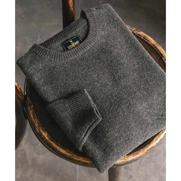 アーバンリサーチ ドアーズ（URBAN RESEARCH DOORS）/ハミルトンウールクルーネックニット