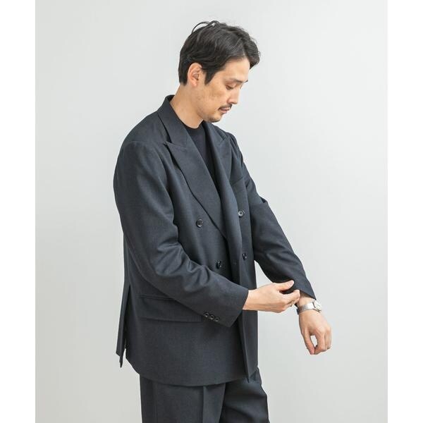 アーバンリサーチ ドアーズ（URBAN RESEARCH DOORS）/LIFE STYLE TAILOR　ピンヘッドツイルストレッチWジャケット_4