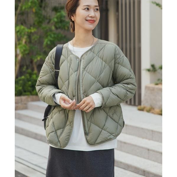 アーバンリサーチ ドアーズ（URBAN RESEARCH DOORS）/『一部WEB限定カラー』ライトダウンキルトショートブルゾン