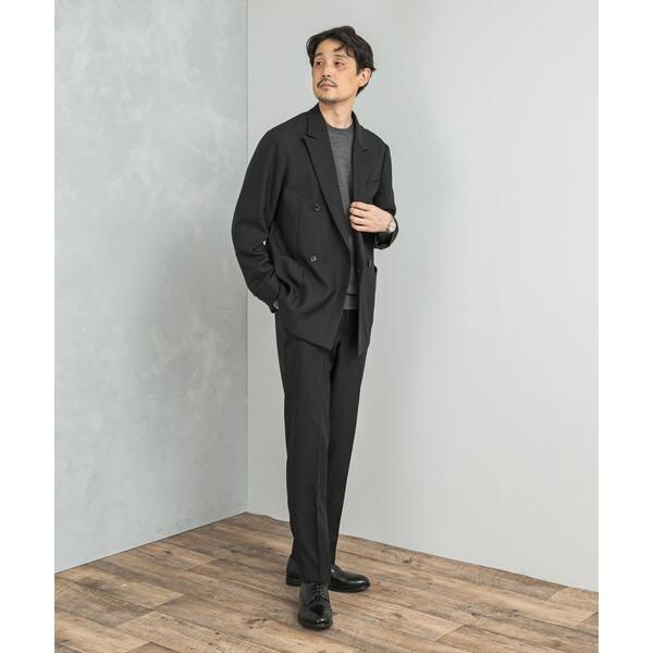 アーバンリサーチ ドアーズ（URBAN RESEARCH DOORS）/LIFE STYLE TAILOR　ウールライクツイルコンフォータブル Wジャケット_4