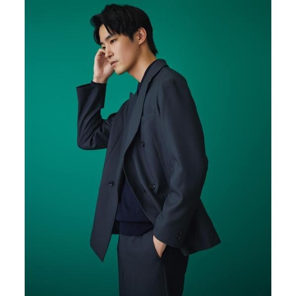 アーバンリサーチ ドアーズ（URBAN RESEARCH DOORS）/LIFE STYLE TAILOR　ウールライクツイルコンフォータブル Wジャケット_12