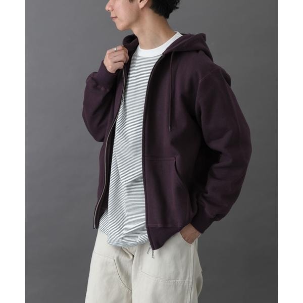 アーバンリサーチ ドアーズ（URBAN RESEARCH DOORS）/FORK&SPOON　リサイクルコットン裏毛ジップフーディー