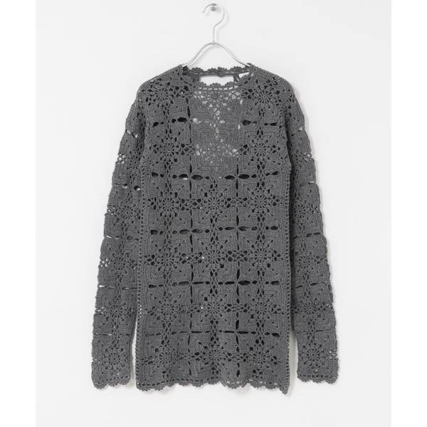 アーバンリサーチ ドアーズ（URBAN RESEARCH DOORS）/OPEN SESAME CLUB　cashmere fleur lace tops
