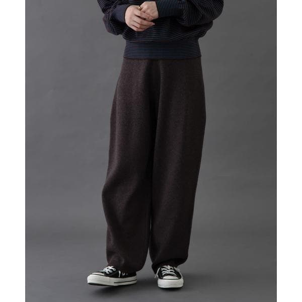 アーバンリサーチ ドアーズ（URBAN RESEARCH DOORS）/FORK&SPOON　コットンウールニットパンツ