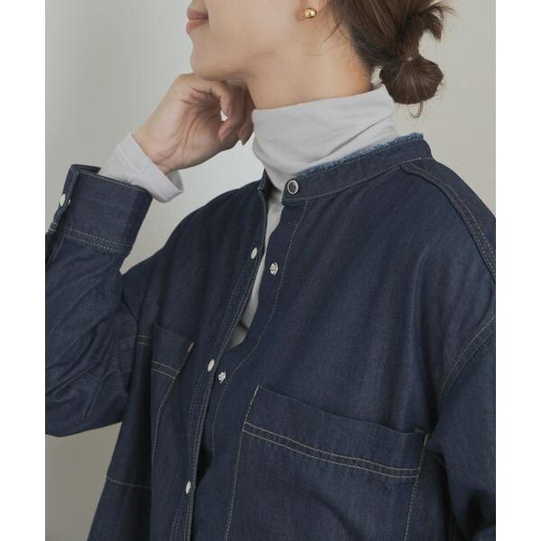 アーバンリサーチ ドアーズ（URBAN RESEARCH DOORS）/カシミヤシルク混タートルネックカットソー